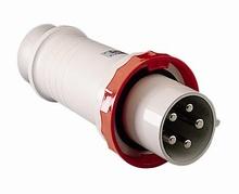 Kontaktstop CEE 5P/125A/400V IP67 - rood